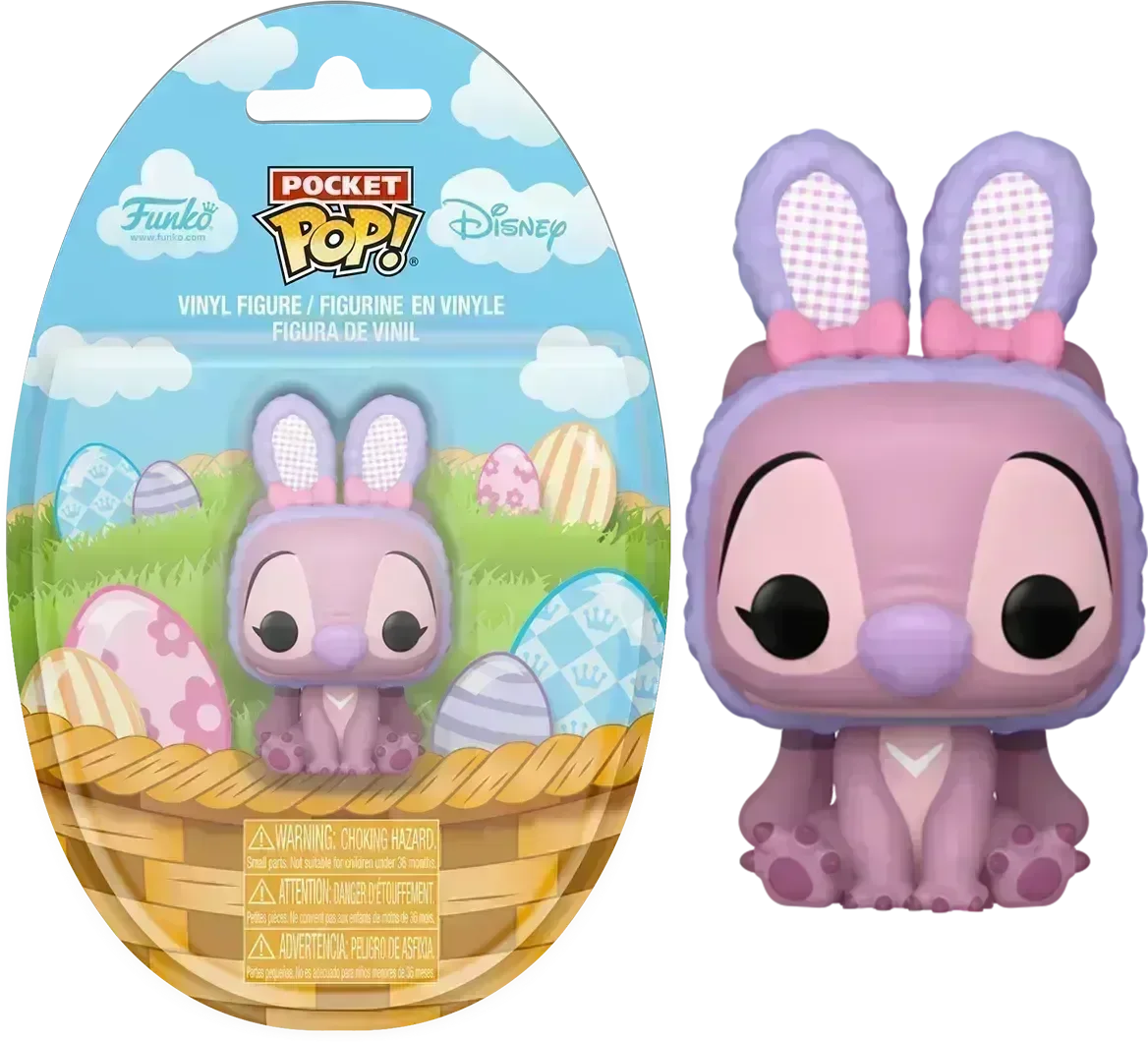 FUN85823 Lilo & Stitch - Angel Easter Egg Pocket Pop! Vinyl - Funko - Titan Pop Culture