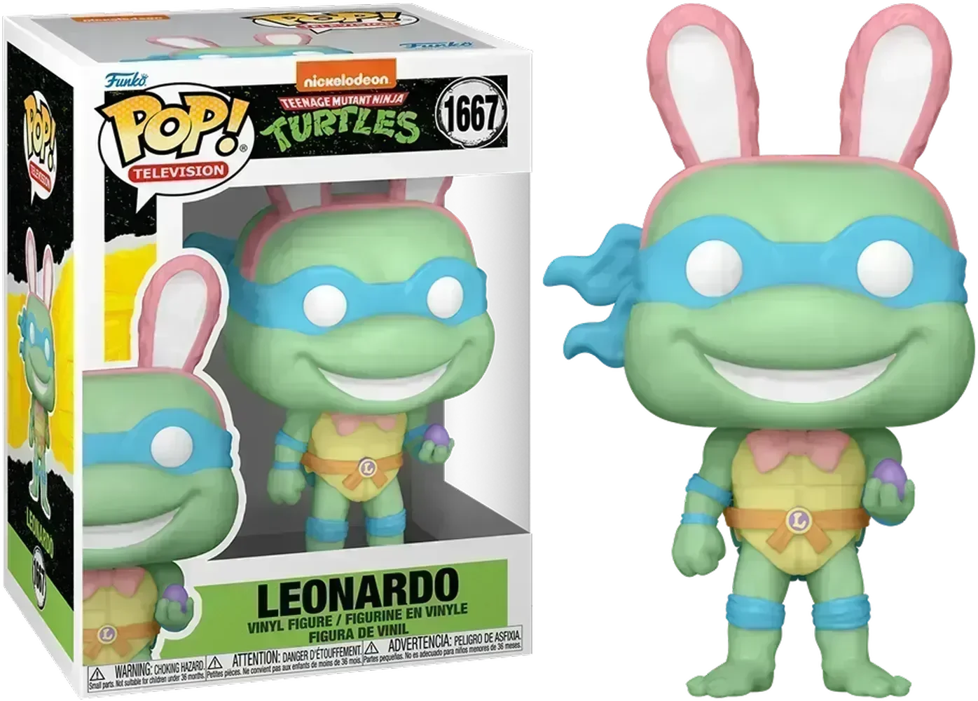 FUN86043 Teenage Mutant Ninja Turtles - Leo Easter Pop! Vinyl - Funko - Titan Pop Culture