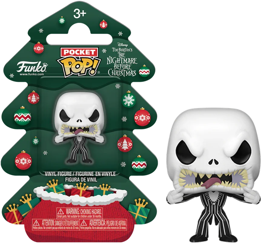 Figura Pop! de vinilo de bolsillo de Jack Holiday de Pesadilla antes de Navidad