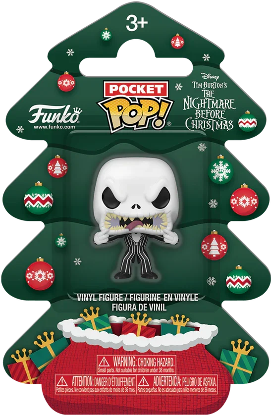 Figura Pop! de vinilo de bolsillo de Jack Holiday de Pesadilla antes de Navidad