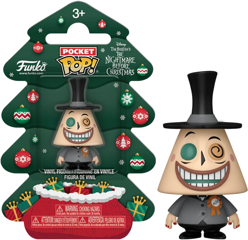 Figura Pop! de vinilo de bolsillo de El extraño mundo de Navidad - Mayor Holiday