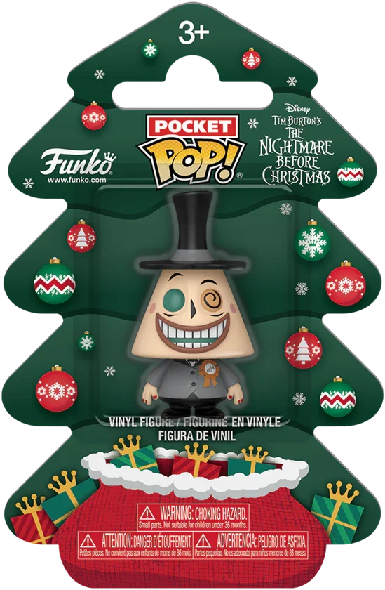 Figura Pop! de vinilo de bolsillo de El extraño mundo de Navidad - Mayor Holiday