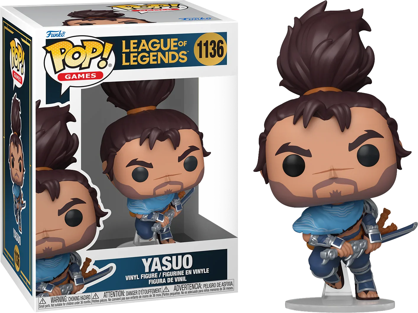 League of Legends - Yasuo Pop! Vinilo