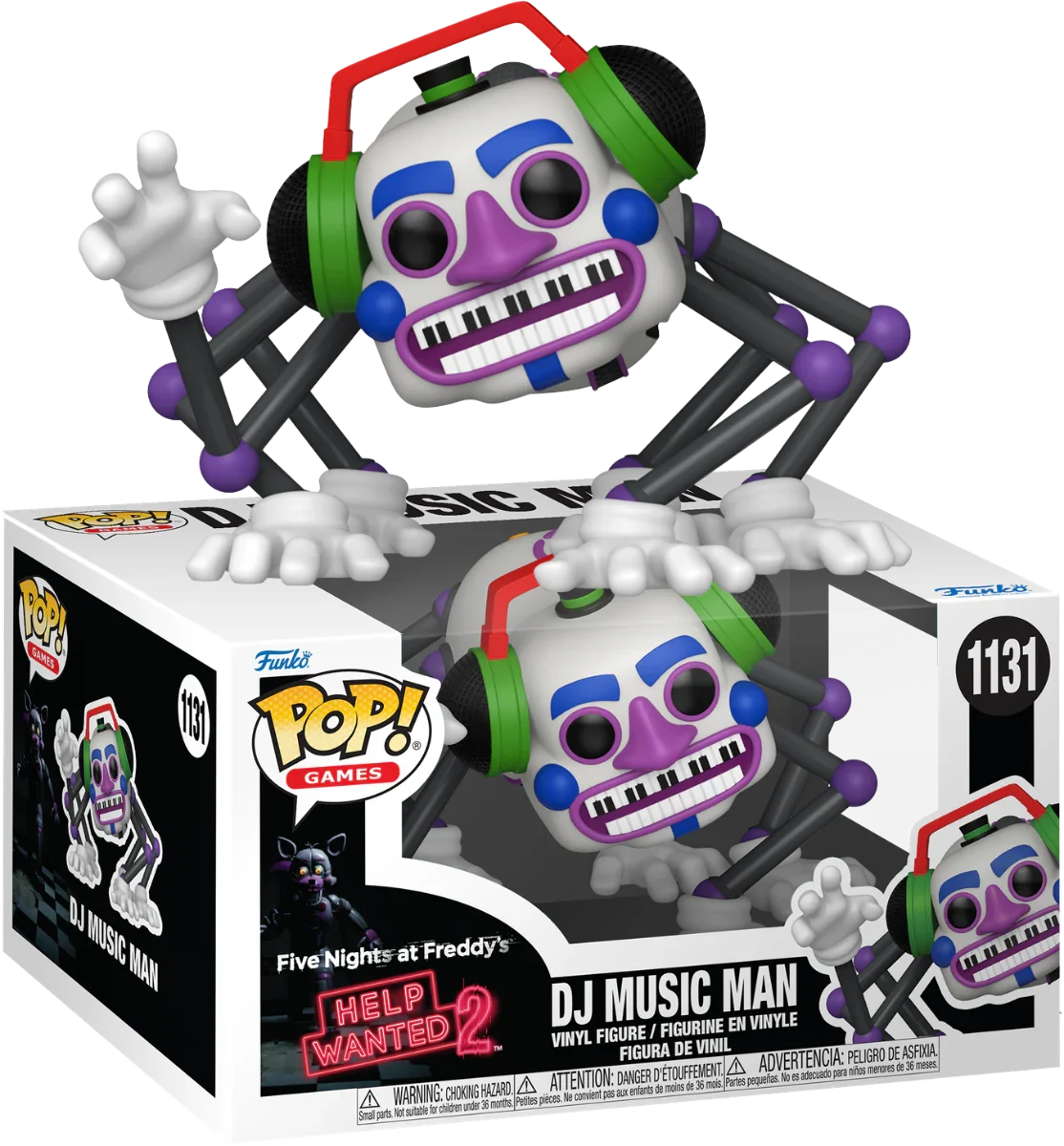 Five Nights At Freddy's: Help Wanted DJ Music Man Pop! Vinyl