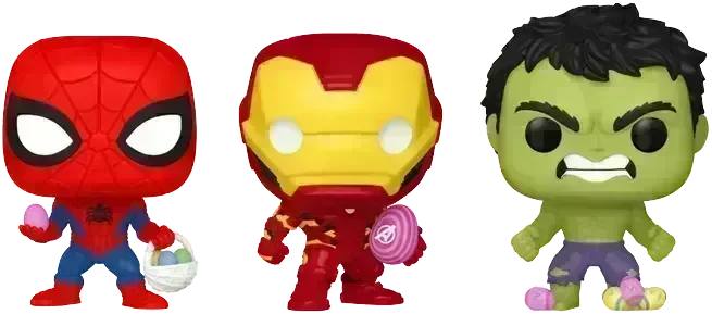 FUN86143 Marvel Comics - Easter Pocket Pop! 3-Pack - Funko - Titan Pop Culture