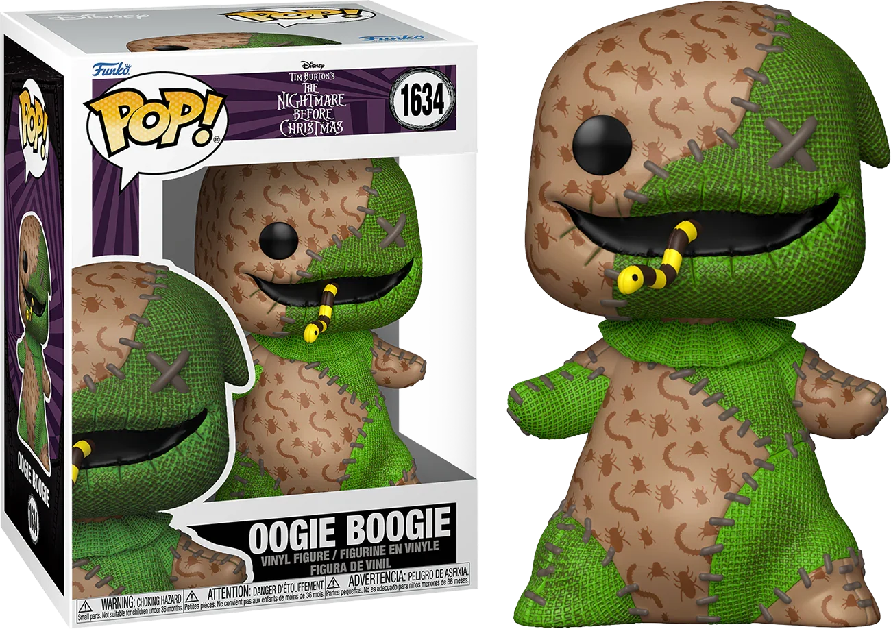 Pesadilla antes de Navidad - Oogie Boogie Patchwork Pop! Vinilo