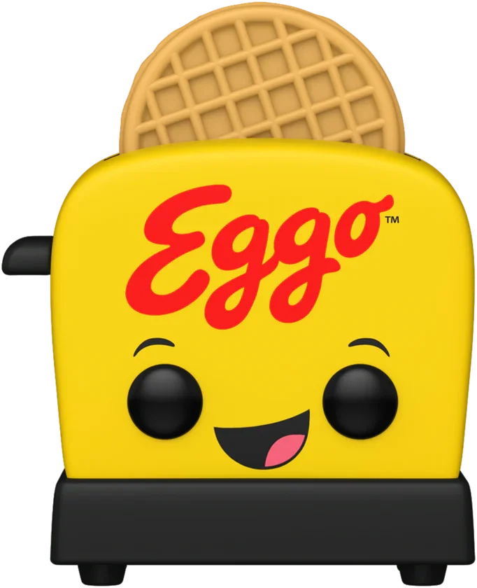 广告图标:家乐氏 - Eggo 和 Toaster Pop 巧克力!黑胶唱片
