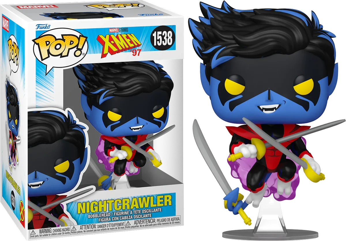 Nightcrawler Marvel Funko Pop X-Men '97 Nightcrawler Pop! Vinyl