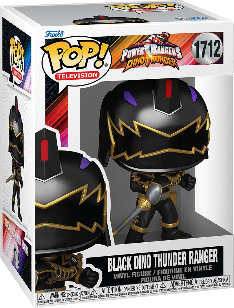 Power Rangers: Dino Thunder - Black Dino Thunder Ranger Pop! Vinyl