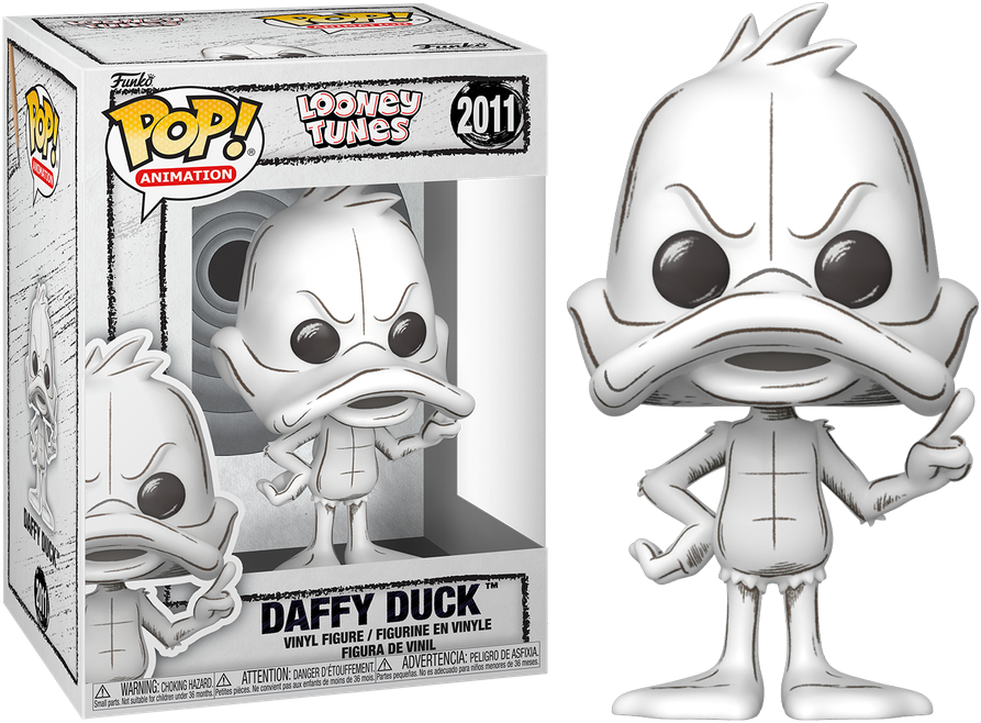 Looney Tunes: Sketched - Daffy Duck Pop! Vinyl