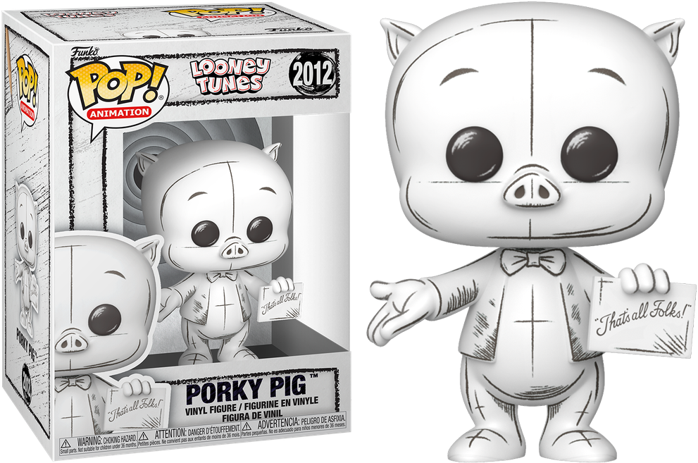 Looney Tunes: Sketched - Porky Pig Pop! Vinyl