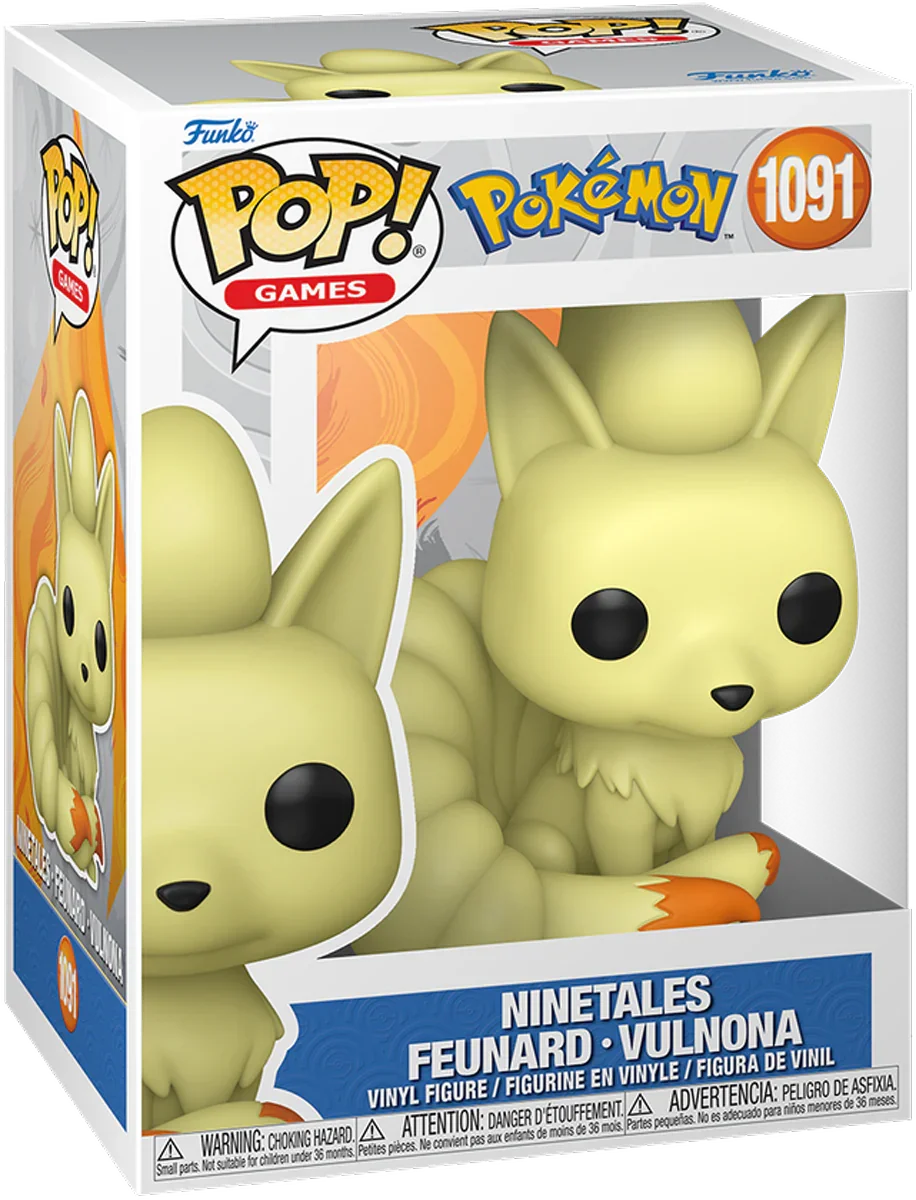 Pokemon - Ninetales Pop! Vinyl