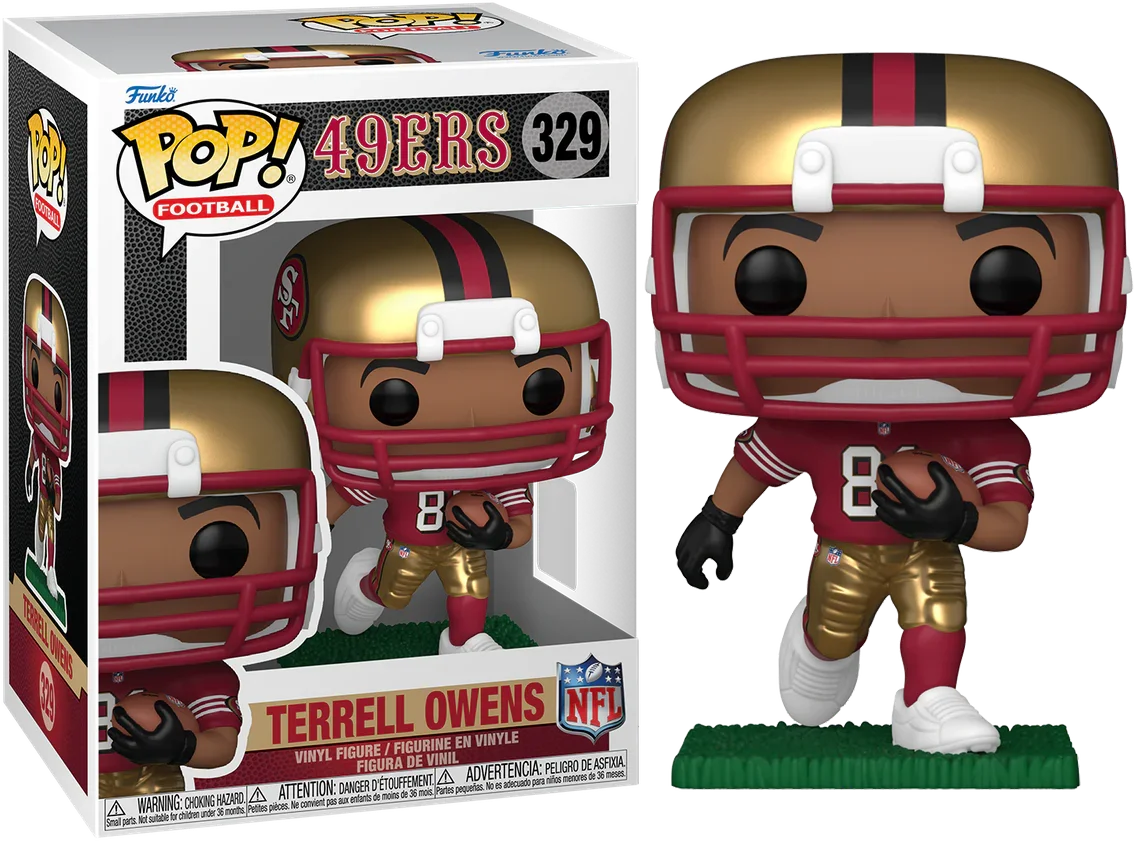 NFL: Leyendas - Terrell Owens (49ers) Vinilo Pop!