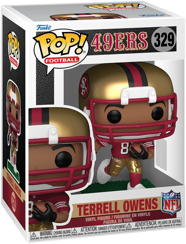 NFL: Leyendas - Terrell Owens (49ers) Vinilo Pop!