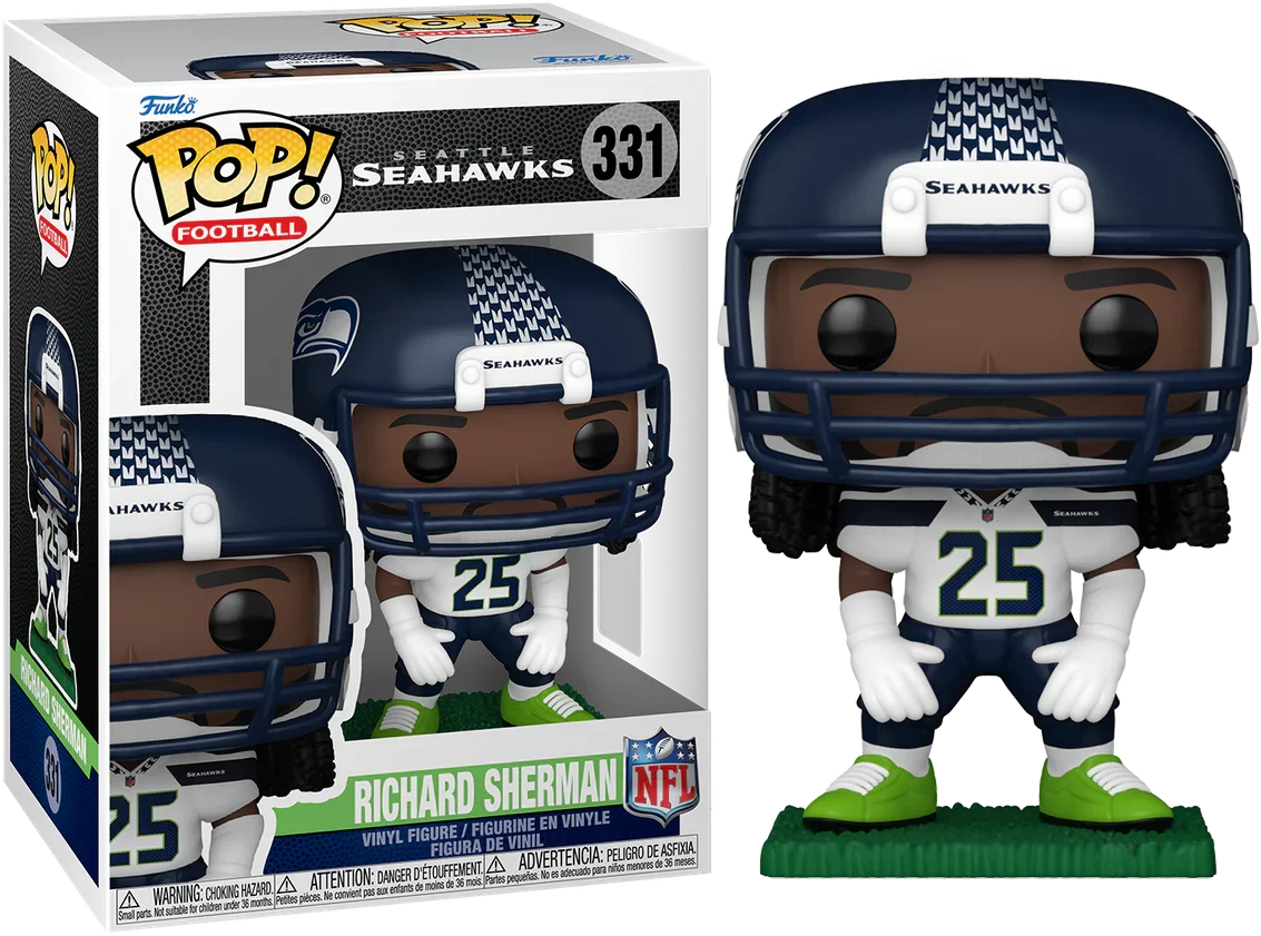 NFL: Leyendas - Richard Sherman (Seahawks) Figura de vinilo Pop!