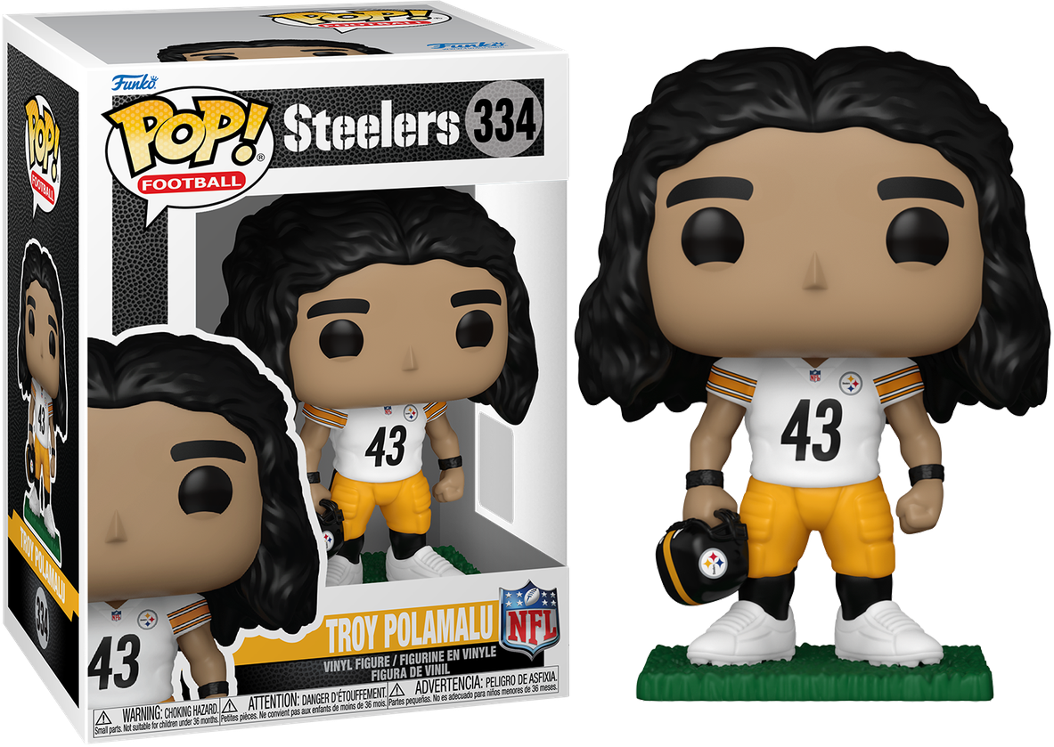 NFL: Legends - Troy Polamalu (Steelers) Pop! Vinyl