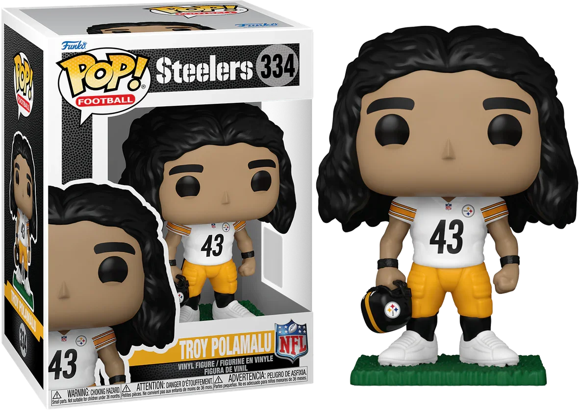 NFL: Leyendas - Troy Polamalu (Steelers) Vinilo Pop!