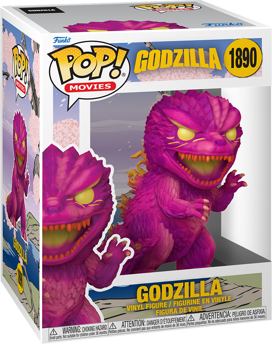 Godzilla: Retro Futurism - Godzilla (Pink) Pop! Premium