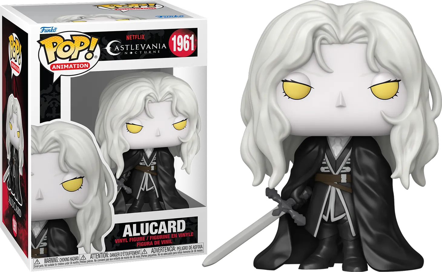 Castlevania: Nocturne - Alucard Pop! Vinyl