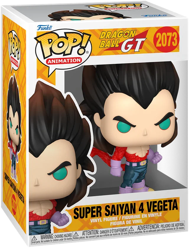 FUN86498 Dragon Ball: GT - Super Saiyan 4 Vegeta Pop! Vinyl - Funko TBA - Titan Pop Culture
