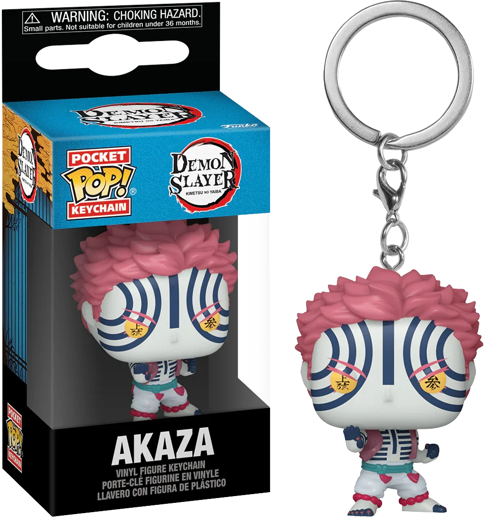 鬼灭之刃 - Akaza Pop! 钥匙扣