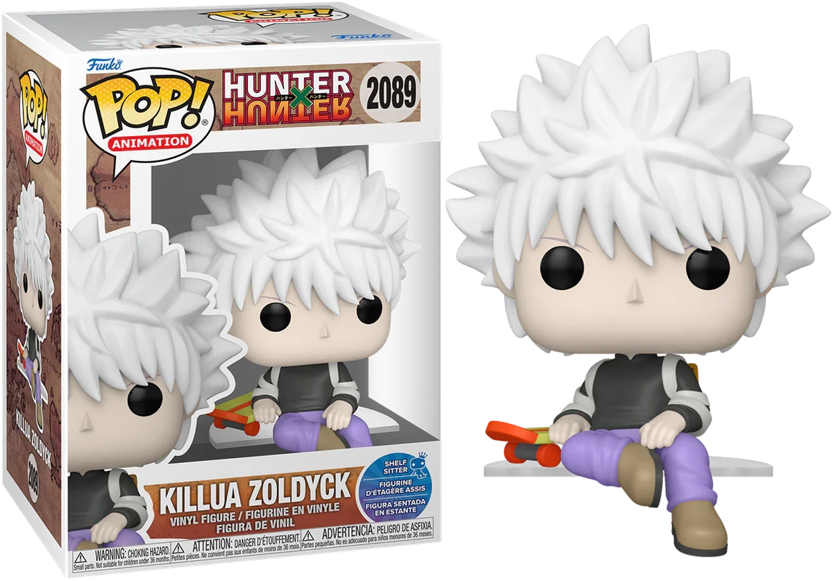 Hunter X Hunter - Killua Zoldyck (Sentado) Pop! Vinilo