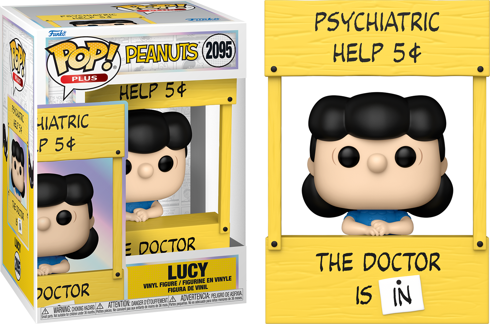 Peanuts - Lucy Pop! Vinilo Plus