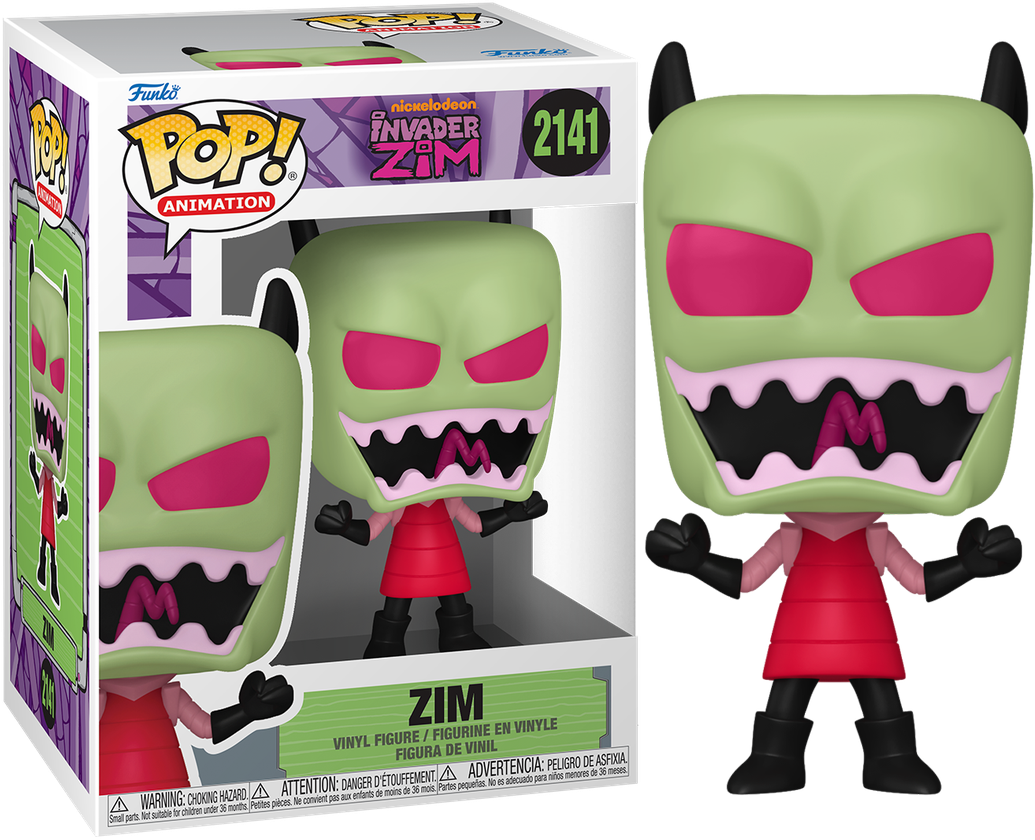 Invader Zim - Zim (Yelling) Pop! Vinyl