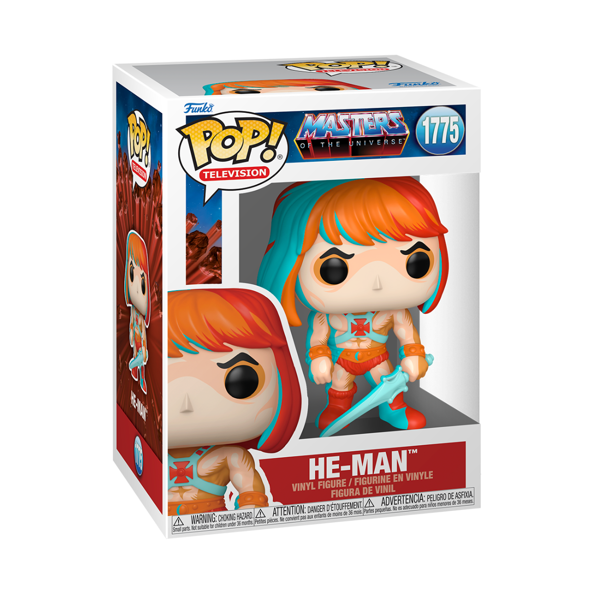 Masters of The Universe - He-Man (Retro Neon Deco) Pop! Vinyl