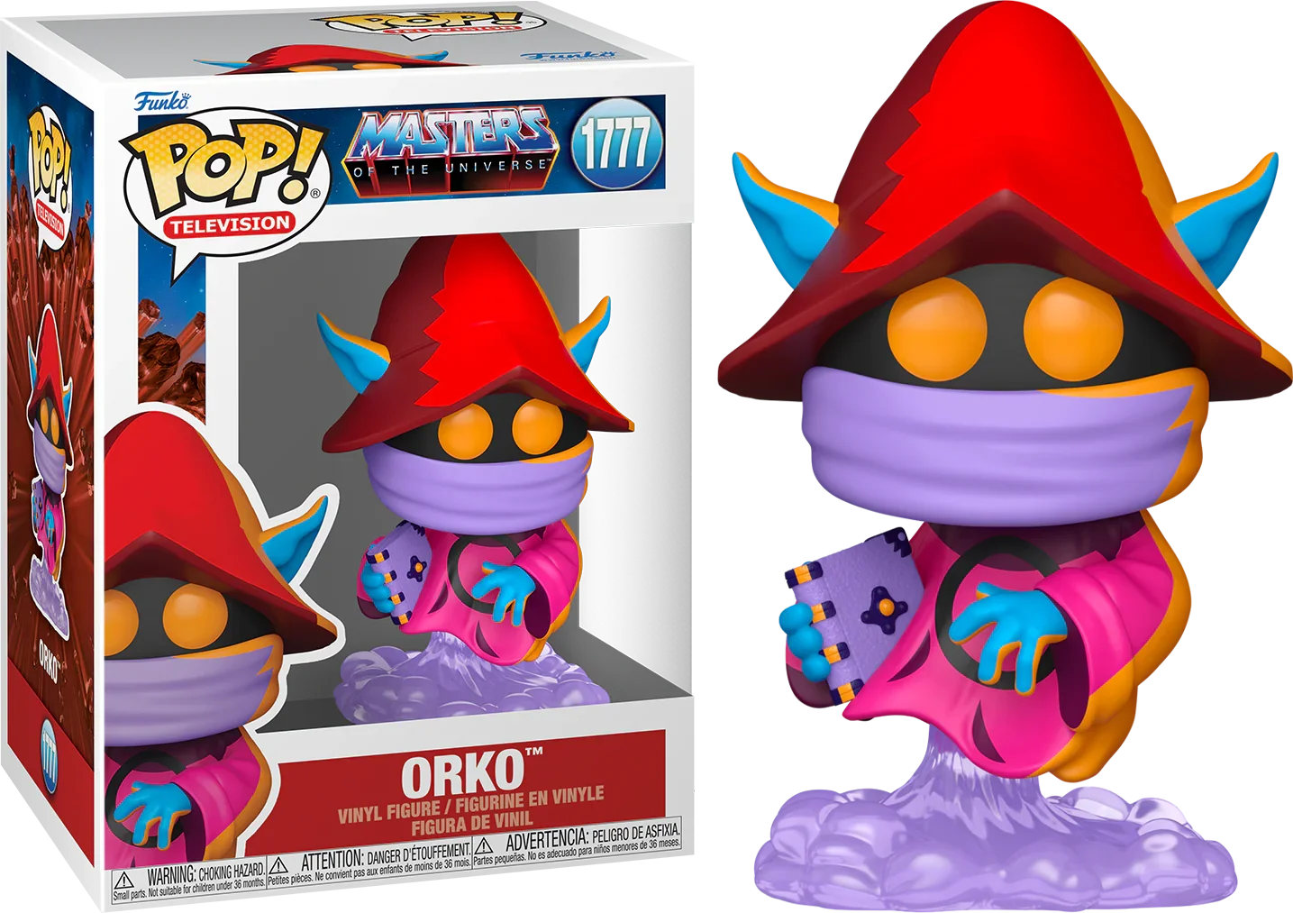 宇宙大师 - Orko(复古霓虹灯装饰)流行!乙烯基塑料