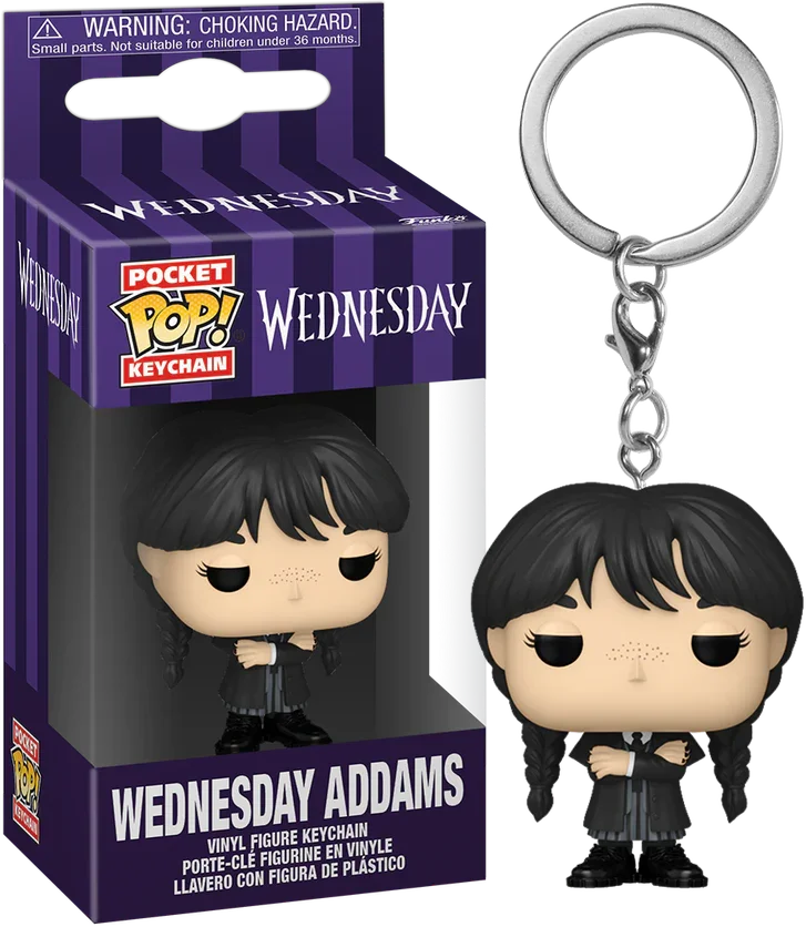 Miércoles (TV) - Miércoles Addams (Abrigo) Llavero Pop!