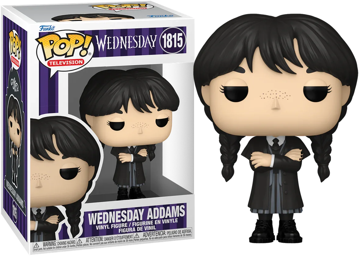 Miércoles (TV) - Miércoles Addams (Abrigo) Pop! Vinilo
