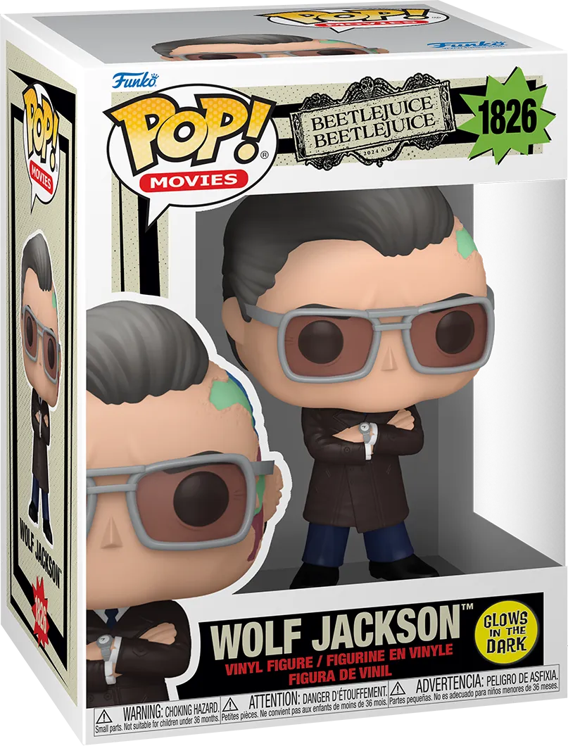 Beetlejuice 2 - Wolf Jackson Pop! Vinilo