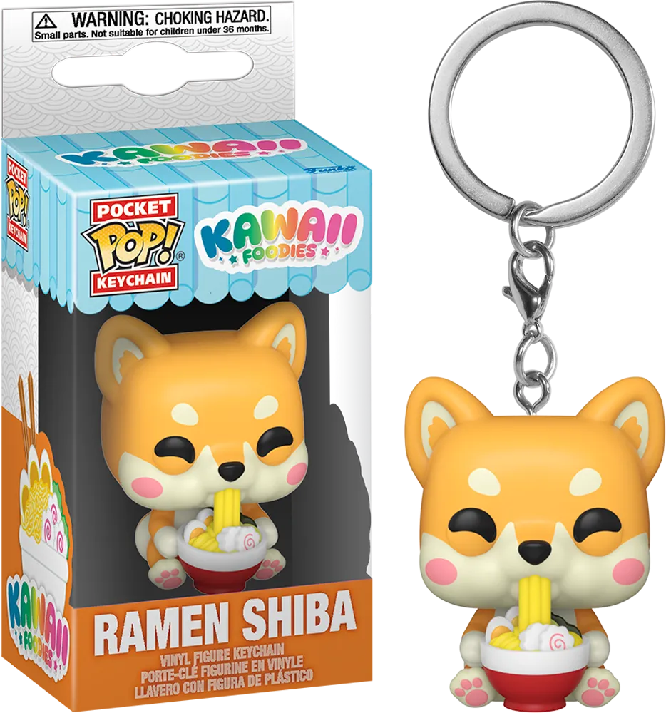 Funko Food - Ramen Shiba Pop! Vinyl Keychain