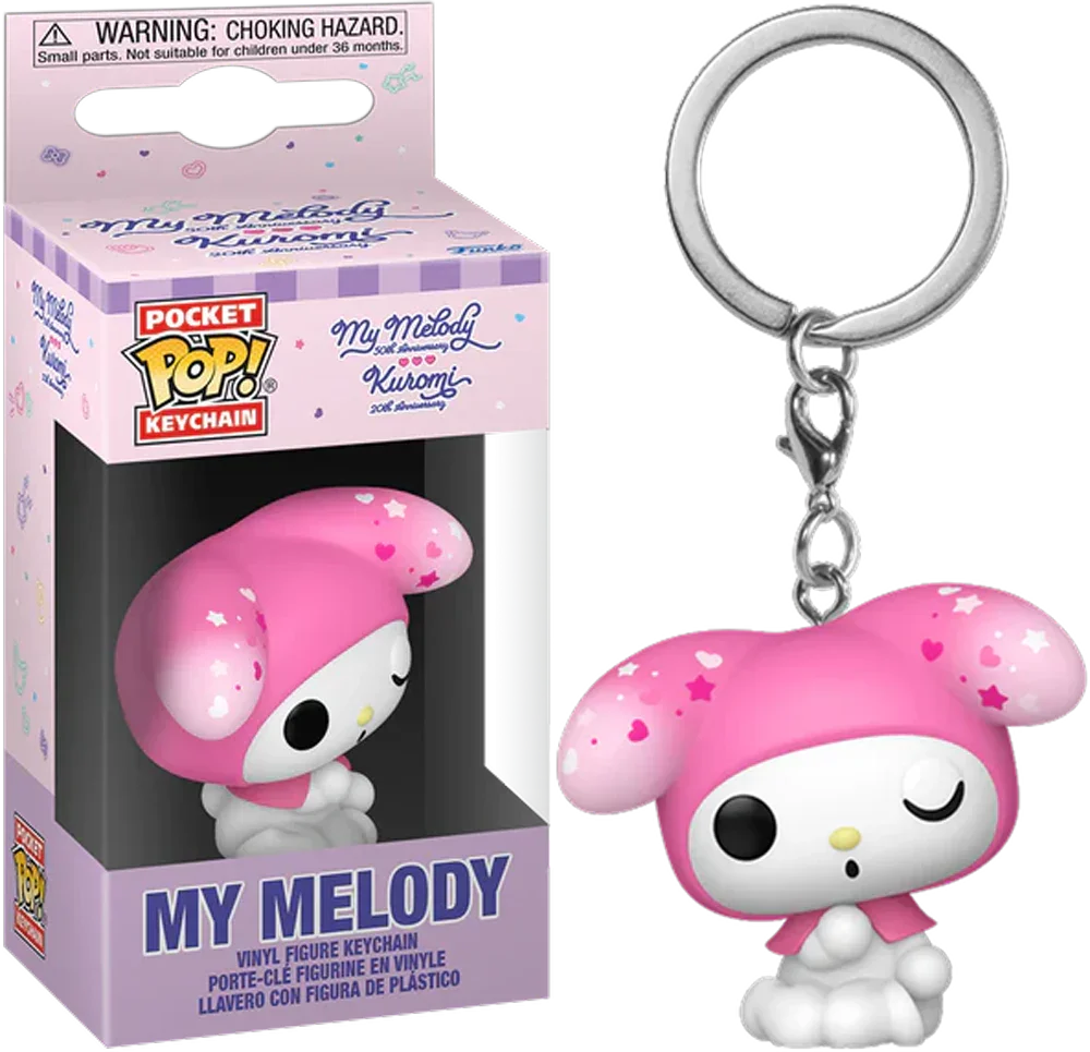 Llavero Pop! del 50.º aniversario de Hello Kitty - My Melody
