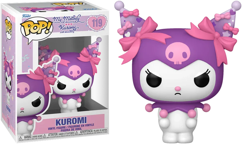Hello Kitty - Kuromi (Gruñona) 20.º aniversario Pop! Vinilo