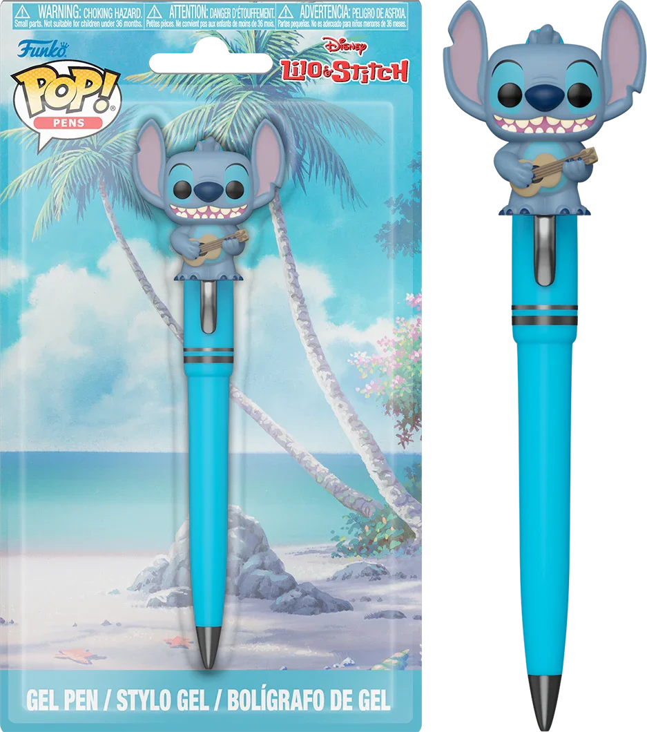 Disney - Bolígrafo Pop! de Stitch (tinta azul oscuro)