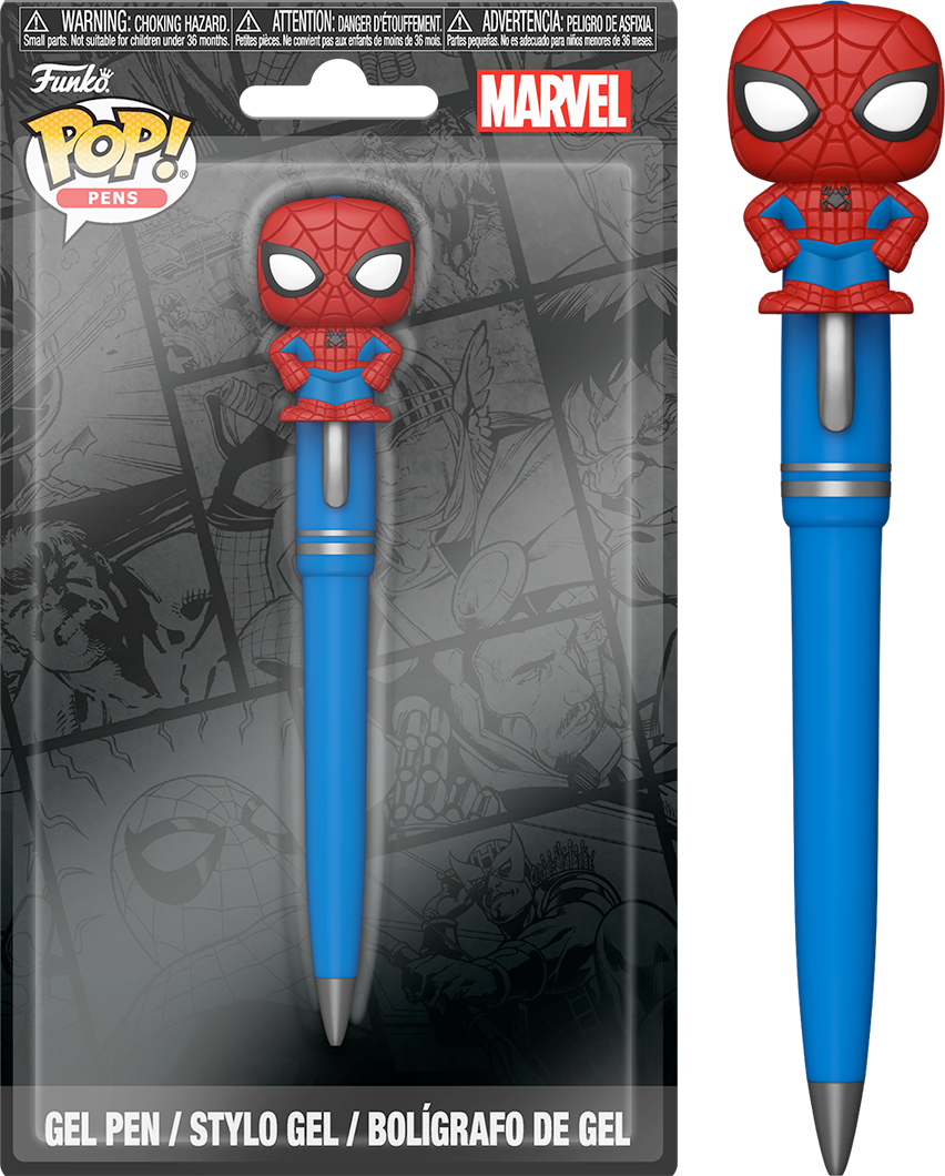 Marvel Comics - Spider-Man (Light Blue Ink) Pop! Pen
