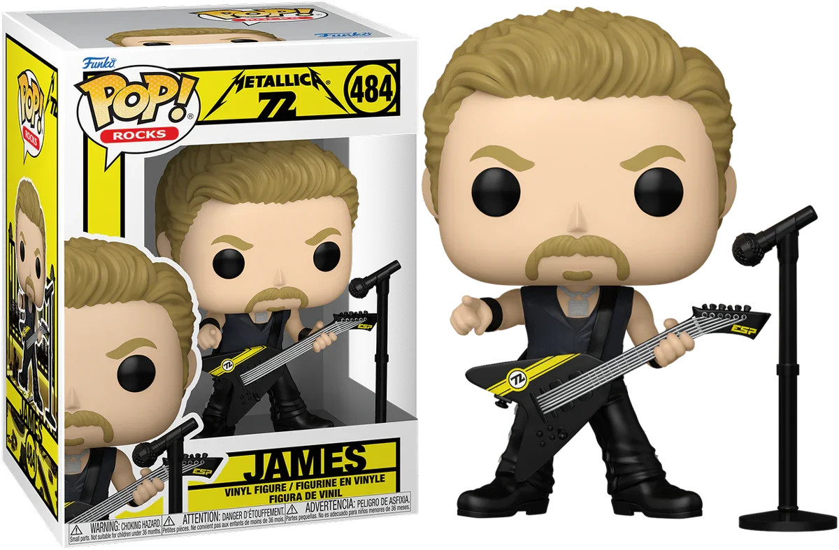 Metallica - James (72 temporadas) Pop! Vinilo
