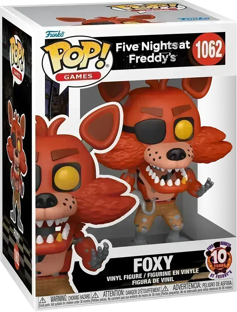 FUN87115 Five Nights at Freddy's (2023 Movie) - Foxy Pop! Vinyl - Funko - Titan Pop Culture
