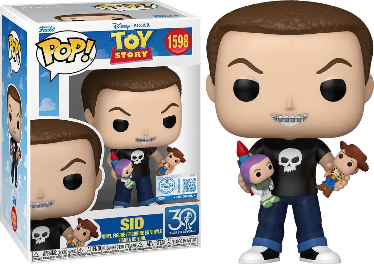 Pop Vinyl Figure Toy Story Toy Story Sid 30th Anniversary Pop! Vinyl