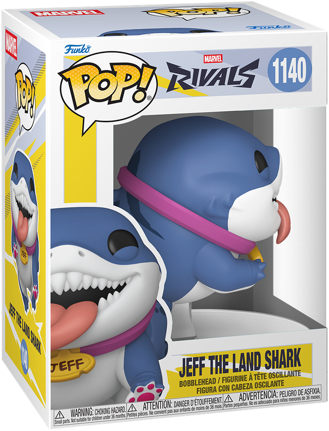 Marvel Rivals - Jeff the Land Shark Pop! Vinyl