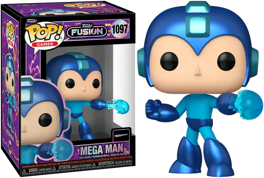 Funko Fusion - 洛克人 (与 Chase 合作) Pop! 乙烯基唱片