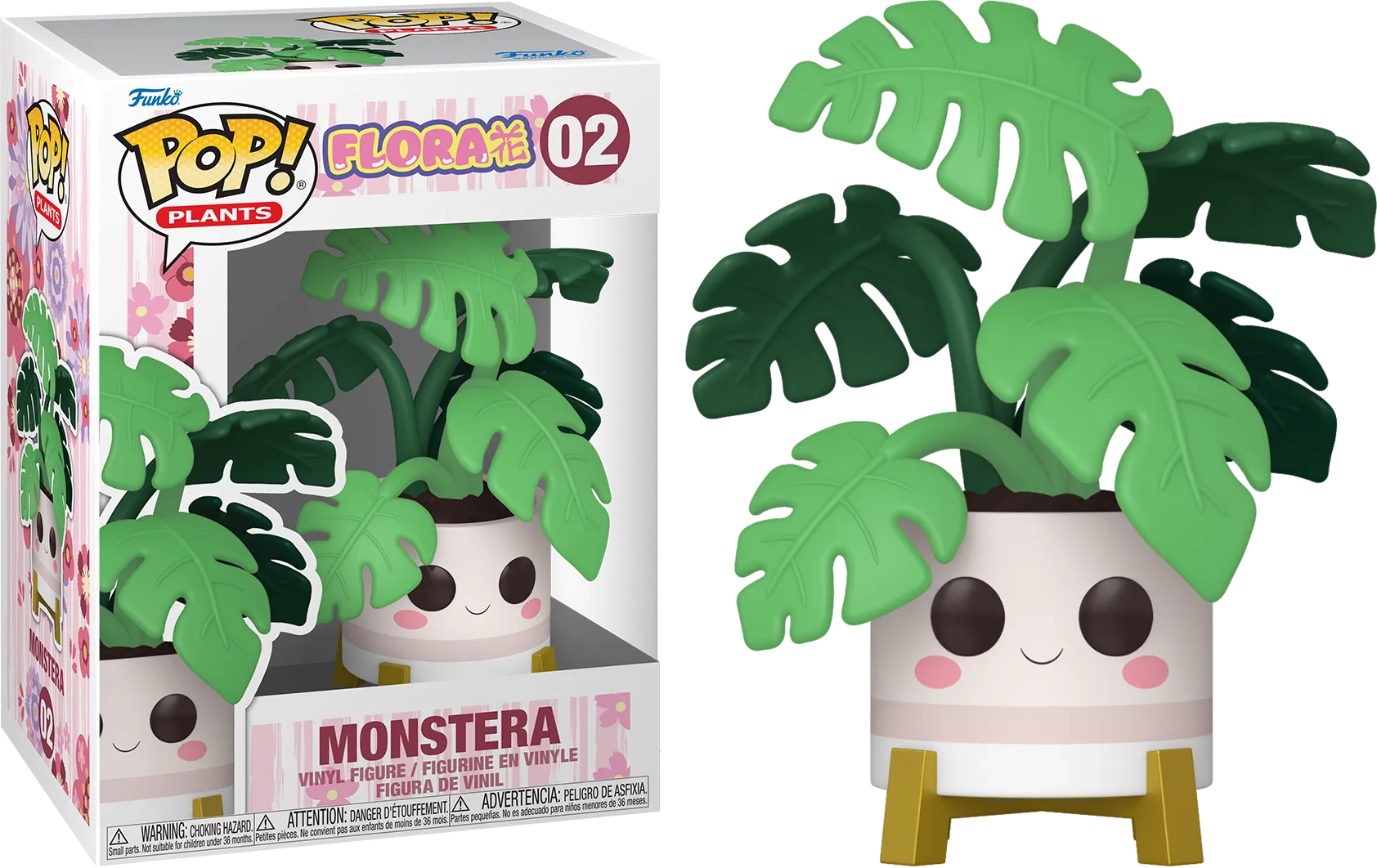 Plantas Kawaii - Figura Pop! de vinilo de Monstera Kawaii