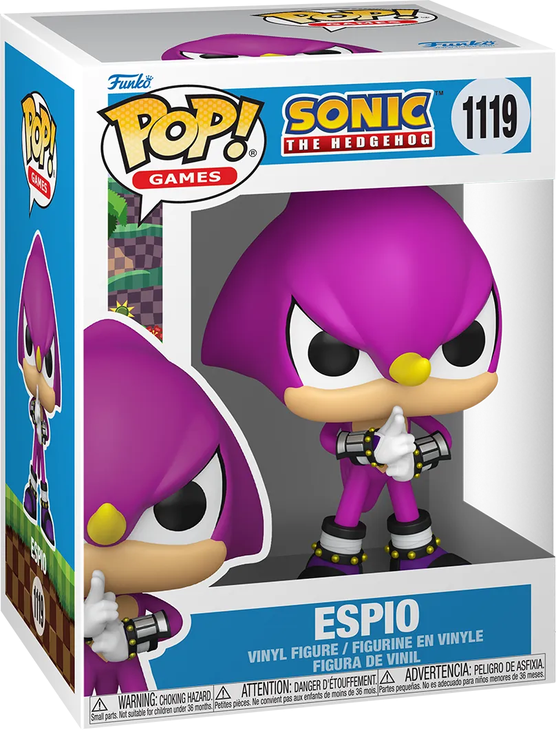 Sonic The Hedgehog - Espio el Camaleón Pop! Vinilo