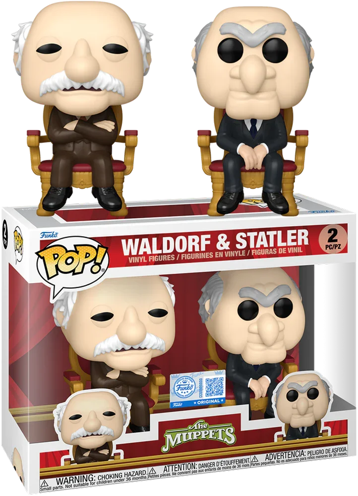 Muppets - Waldorf y Statler Pop! Paquete de 2