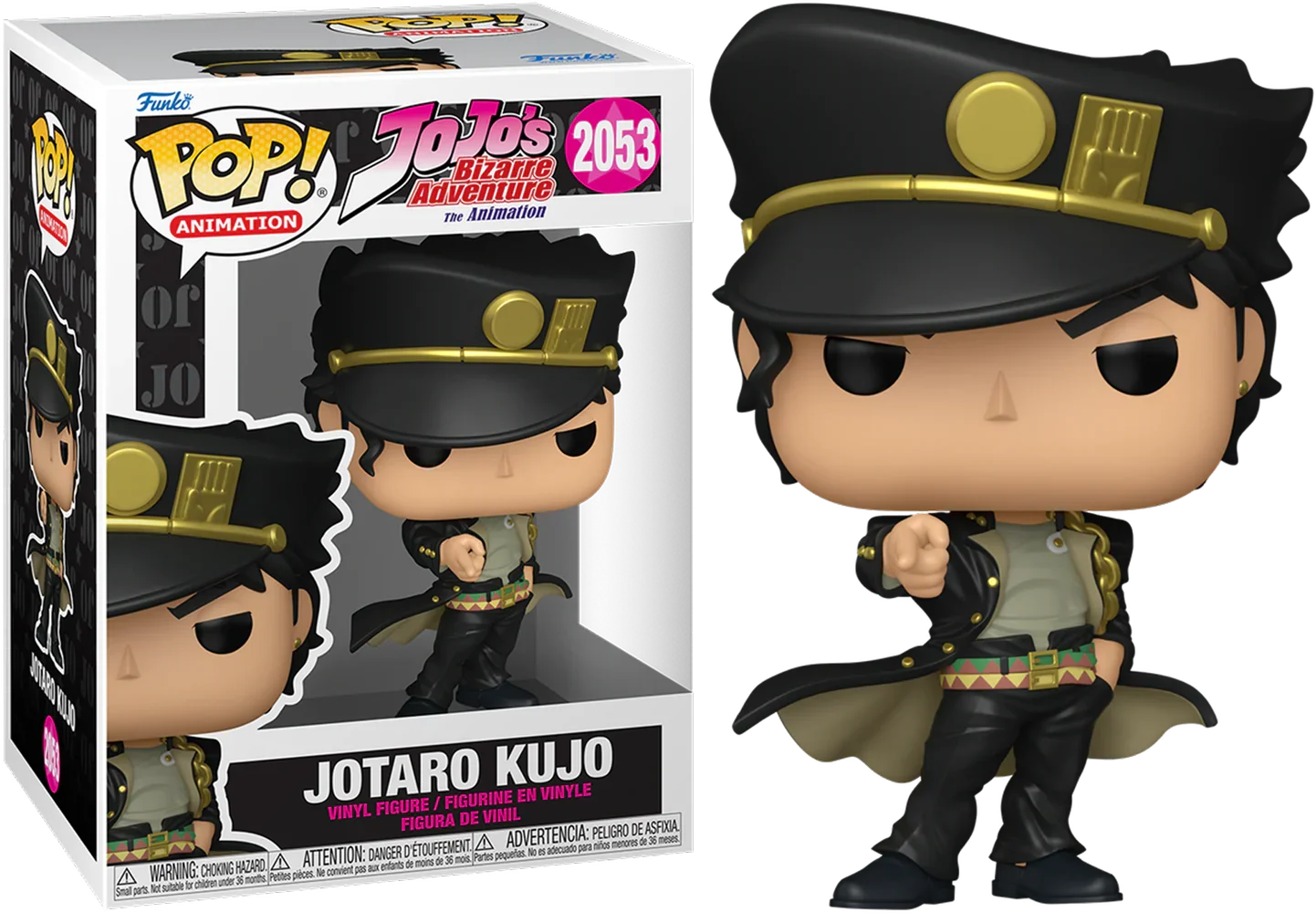 La extraña aventura de JoJo - Jotaro Kujo Pop! Vinilo