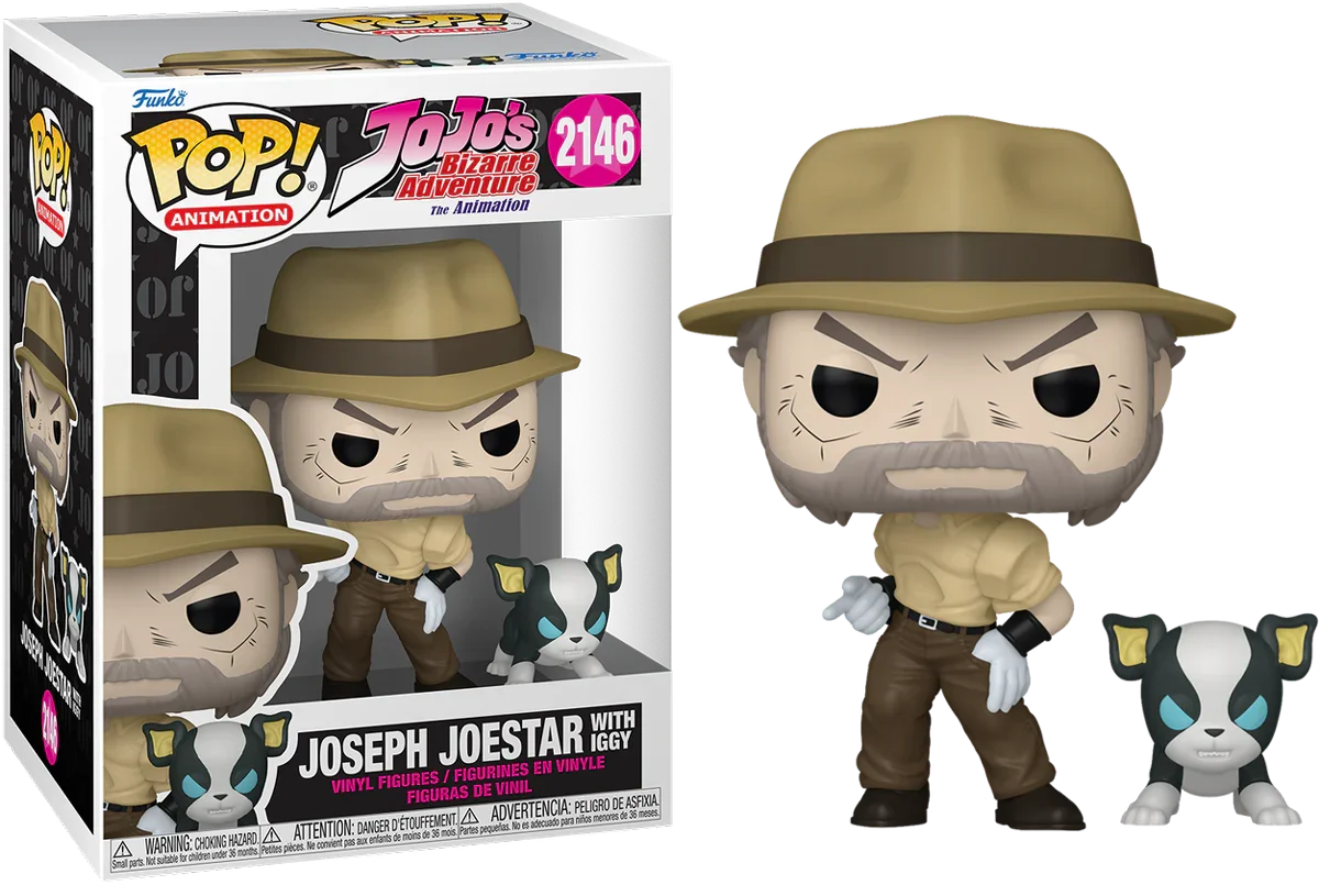 Jojo's Bizarre Adventure Joseph with Iggy Pop! Vinyl