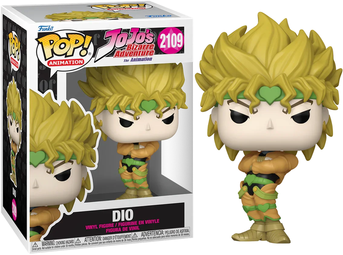 La extraña aventura de JoJo - Dio Pop! Vinilo