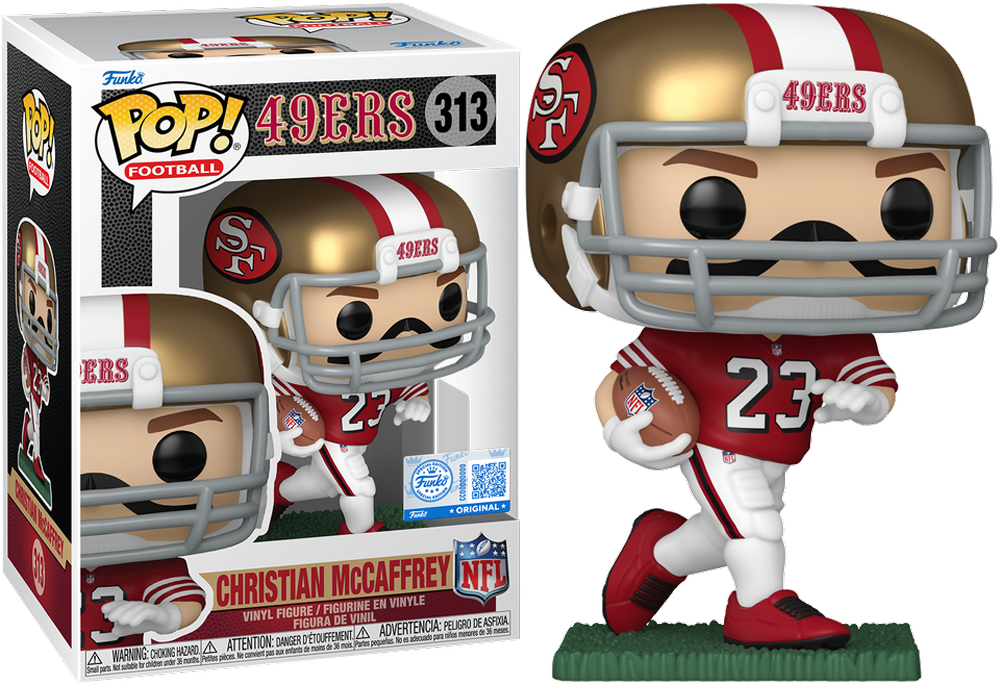 NFL:49人队 - 克里斯蒂安·麦卡弗里(复古版)Pop! Vinyl